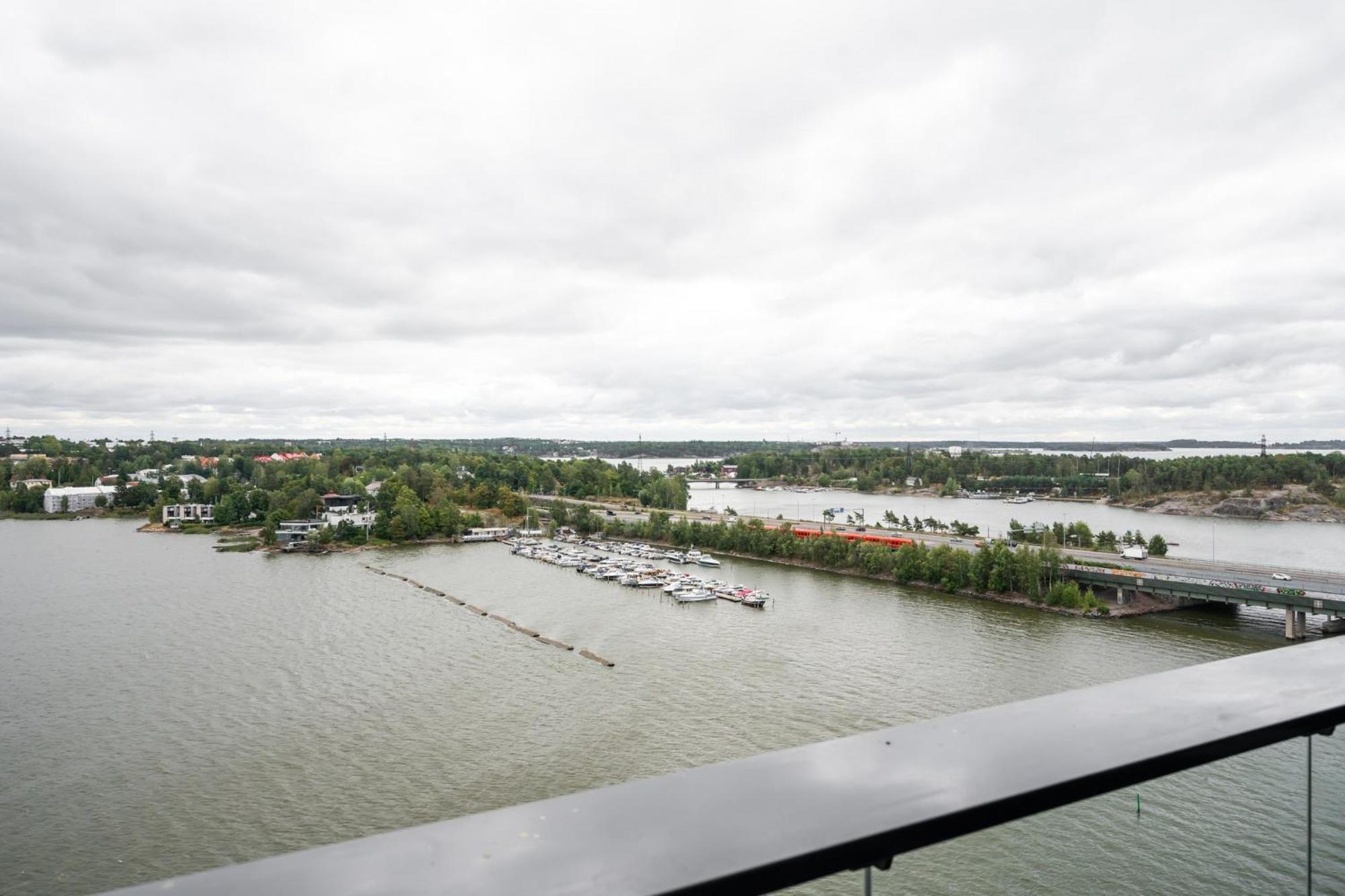 Luxury Penthouse With Stunning Sea Views & Private Sauna Helsinki Exterior photo